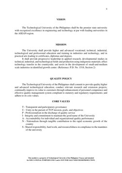 ii 
 
 
This module is a property of Technological University of the Philippines Visayas and intended 
for EDUCATIONAL PURPOS