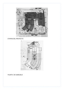 
ETAPAS DEL PROYECTO 
 
 
PLANTA  DE SUBSUELO 
