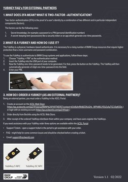 YubiKey Usage and Ordering Guide for BMW | PDF | Information Technology ...