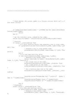 Momentum Indicator Trading Script | PDF | Order (Exchange) | Economics