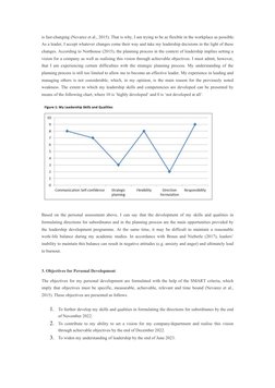 is fast-changing (Nevarez et al., 2015). That is why, I am trying to be as flexible in the workplace as possible.
As a leader