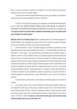 bienes, a menos que inscriban su matrimonio en el Registro de la Primera Sección de la Comuna de 
Santiago, y pacten en ese a