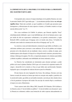 Importancia de la Oratoria en Educación | PDF | Crecimiento personal y ...