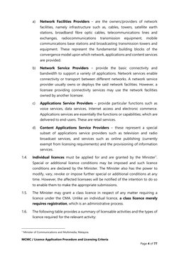MCMC Licensing Guidebook Overview | PDF | License | Computer Network