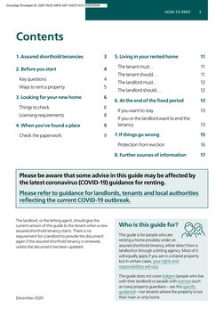 How to Rent: A Tenant's Guide 2024 | PDF | Landlord | Leasehold Estate