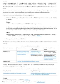 SAP Electronic Document Processing Guide | PDF | Business