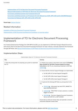 SAP Electronic Document Processing Guide | PDF | Business