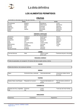 La dieta definitiva 
 
La dieta.doc => Resumen  CUERPOS Y ALMAS