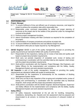 BMS Installation Method Statement | PDF | Safety | Electrical Wiring