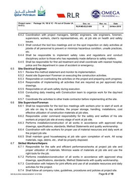 BMS Installation Method Statement | PDF | Safety | Electrical Wiring