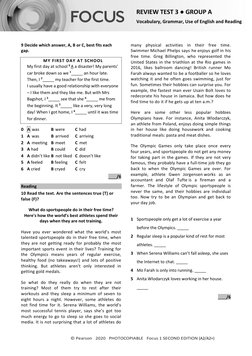 focus1-2e-review-test-3-units1-6-vocabulary-grammar-uoe-reading-groupa