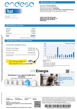 UX10C02P-D-25/08/22 N0010383LNNNN
DIANA ALICIA ROSADO ALBAN
MARE DE DEU DEL CARME 104 2-B
08930 SANT ADRIA DE BESOS
BARCELONA