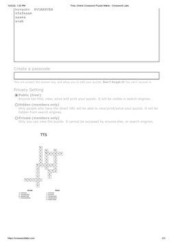 Free Online Crossword Puzzle Maker | PDF | Crossword | Software