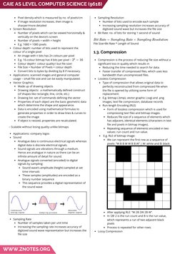 CAIE AS Level Computer Science 9618 Theory v1 Z-Notes | PDF | Computer ...
