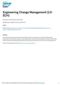 10/31/2022
1
This is custom documentation. For more information, please visit the SAP Help Portal (https://help.sap.com/viewe