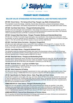 Major API Valve Standards Overview | PDF | Valve | Pipe (Fluid Conveyance)