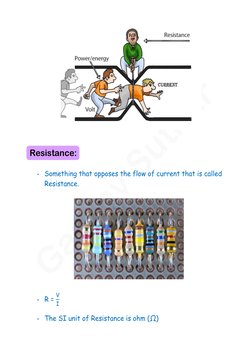 Class 10 Electricity Notes Summary | PDF | Electrical Resistance And ...