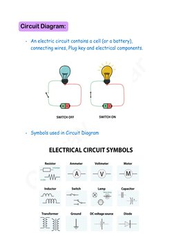 Class 10 Electricity Notes Summary | PDF | Electrical Resistance And ...