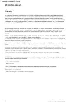 IV
Prefacio
Para  obtener  una  explicación  sobre  el  significado  de  los  términos  y  expresiones  específicos  de  ISO