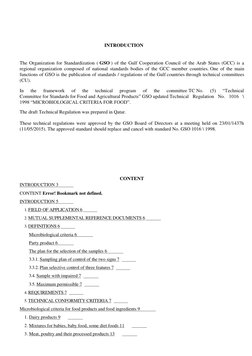 GSO 1016/2015 Microbiological Standards | PDF | Foods | Fruit Preserves
