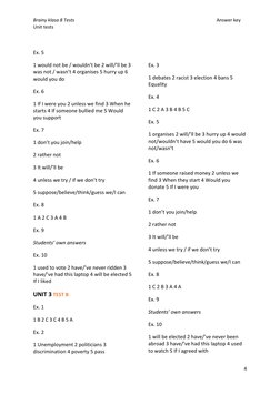 Brainy 8 Unit Tests Answer Key | PDF | Climate Change | Recycling