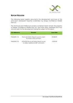 C
CIITTYY O
OFF LLIIG
GHHTTSS –– PPLLO
OTT RRTT--33--C
C11 && PPAARRTT RRTT--C
C1122
REPORT REGISTER
The following report reg