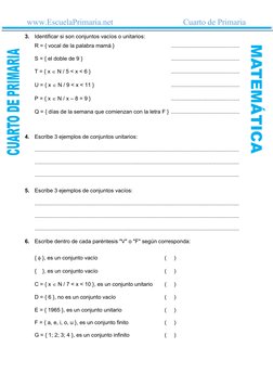Clasificación de Conjuntos para Primaria | PDF | infinito | Conjunto ...