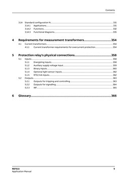 3.14 
Standard configuration N...............................................................................................