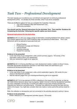 CIPD 5CO03: Professional Behaviours Guide | PDF | Learning | Profession