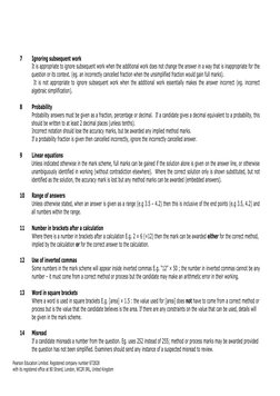 Mock Set 7 1MA1 2H Mark Scheme | PDF | Mathematical Objects | Mathematics
