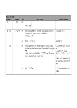 Mock Set 7 1MA1 2H Mark Scheme | PDF | Mathematical Objects | Mathematics