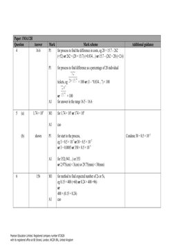 Mock Set 7 1MA1 2H Mark Scheme | PDF | Mathematical Objects | Mathematics