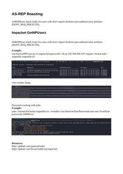 Active Directory Attacks with Linux | PDF | Security Engineering ...