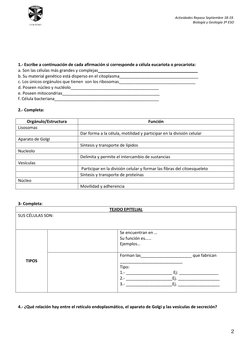 Actividades Repaso Septiembre 18-19.  
Biología y Geología 3º ESO 
 
2 
 
COLEGIO 
 
 
 
 
 
 
1.- Escribe a continuación de