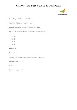 Anna University DEET Exam Question Papers | PDF