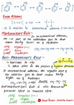 Class 12 Handwritten Notes on Haloalkanes | PDF | Alkene | Alkane