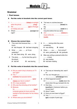 02 OnScreen B2 Module 2 | PDF | Linguistics