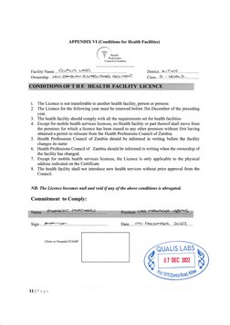 APPENDIX \{I (Conditions for Health Facilities)
fE xr*{@
" 
"'?
i 
F 
ileatrh
i i*if.l$iiii.n*
: 
', ,, -, 
:.J
Facility Name