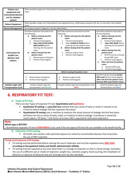 BICSL Infection Control Guidelines | PDF | Personal Protective ...