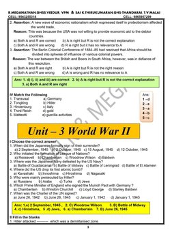 10th Social Science Guide E/M 2021 | PDF | Science