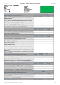 Verificação de Equipamentos DL 50/2005 | PDF