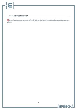 + F7- NESTED FUNCTION
_ _ _ _ _ _ _ _ _ _ _ _
_ _ _ _ _
Nested functions are an extension of the GNU C standard which is not
