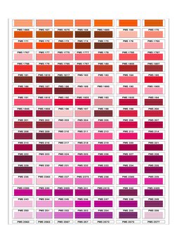 PMS Color Code Reference Chart | PDF | Color | Vision