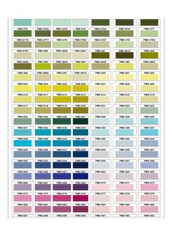 PMS Color Code Reference Chart | PDF | Color | Vision
