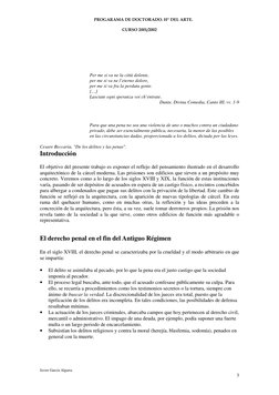 PROGARAMA DE DOCTORADO. Hª DEL ARTE.  
 
CURSO 2001/2002 
 
 
 
 
Javier García Algarra  
3 
Per me si va ne la città dolen