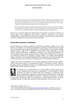 PROGARAMA DE DOCTORADO. Hª DEL ARTE.  
 
CURSO 2001/2002 
 
 
 
 
Javier García Algarra  
6 
La prisión es una pena que nec