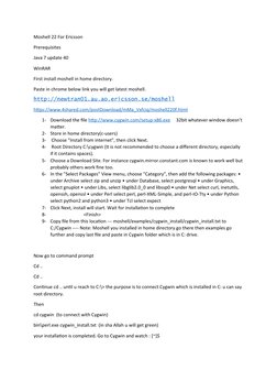 Moshell 22 Installation Guide for Ericsson | PDF | Zip (File Format ...