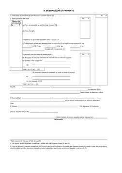 Ra Bill Format Running Account Bill Format Guide | PDF | Payments | Cheque