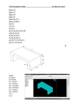 Code Apdl ANSYS APDL Code Examples by Dr. Aziz | PDF