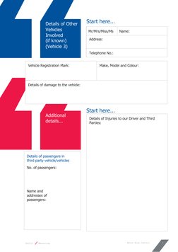 Motor Risk Control 
Resource Box 
6 
Sectio
n 7 
Measuring 
Performance 
 
 
 
 
 
 
 
Details of Other 
Vehicles 
Involved